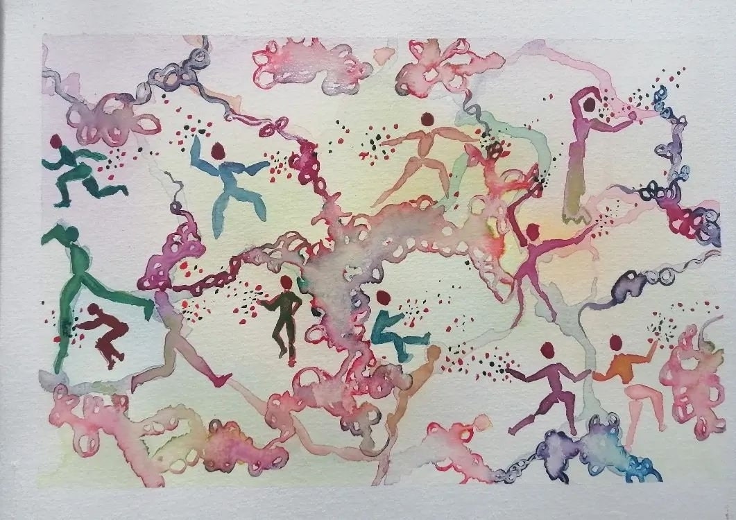 パブロ・ピカソ、Three Dancers、希少な画集より パブロ・ピカソ、Three Dancers、希少な画集より