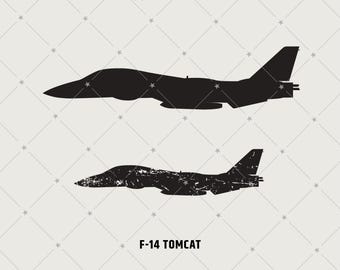 F-14 トムキャット軍用戦闘機 - パッチ ロゴ デカール エンブレム 紋章