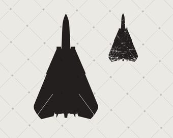 F-14 トムキャット軍用戦闘機 - パッチ ロゴ デカール エンブレム 紋章