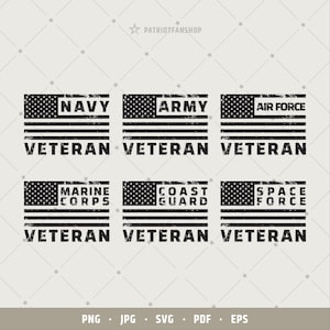 Army Veteran SVG, Navy Veteran png, Air Force Veteran pdf, Space Force Veteran, Marine Veteran, Coast Guard Veteran, Memorial Day eps | 236
