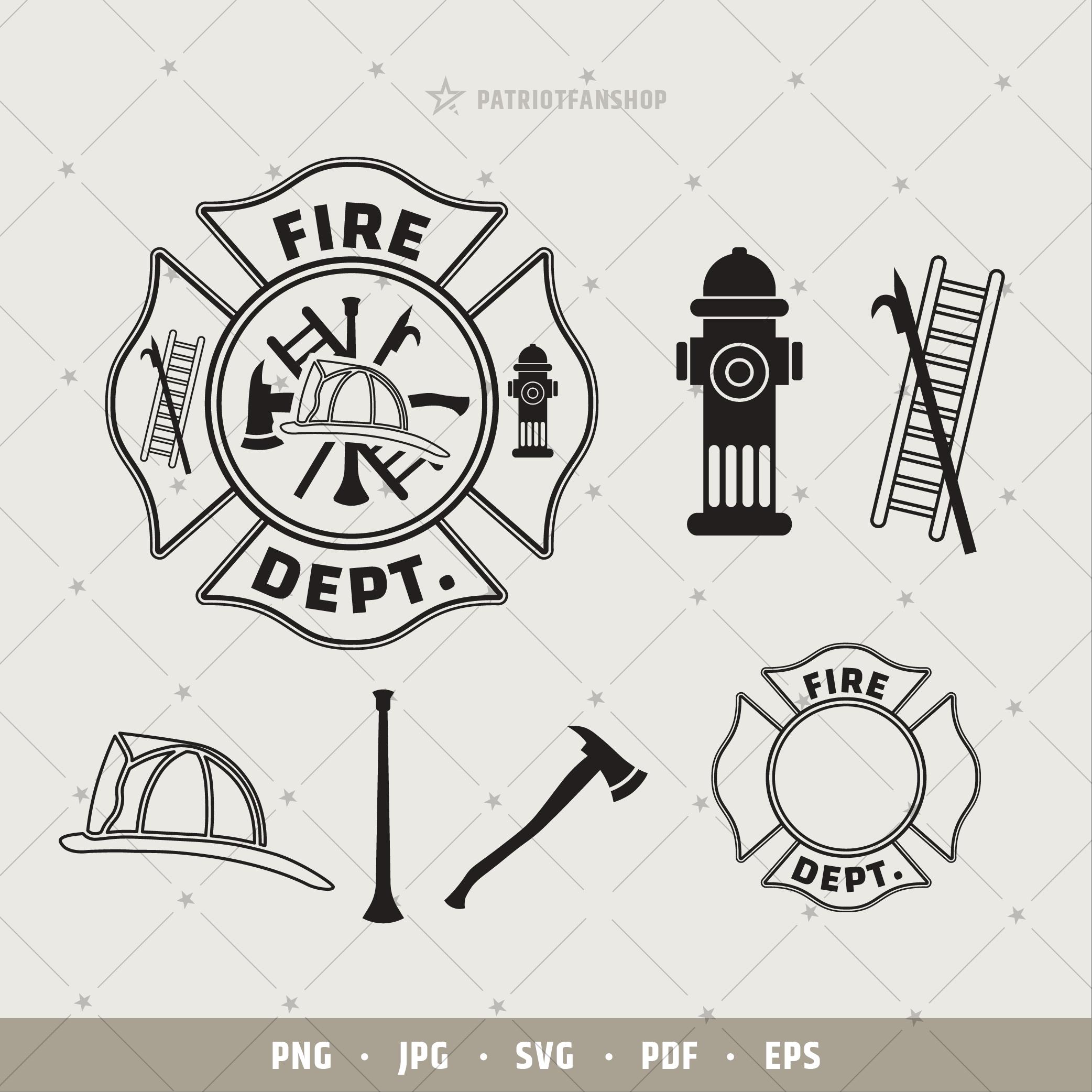 Bandiera Da Scrivania Vigili Del Fuoco - Emblema Reparto 4x6 Pollici, Bordi Cuciti, Base Oro, Nuova
