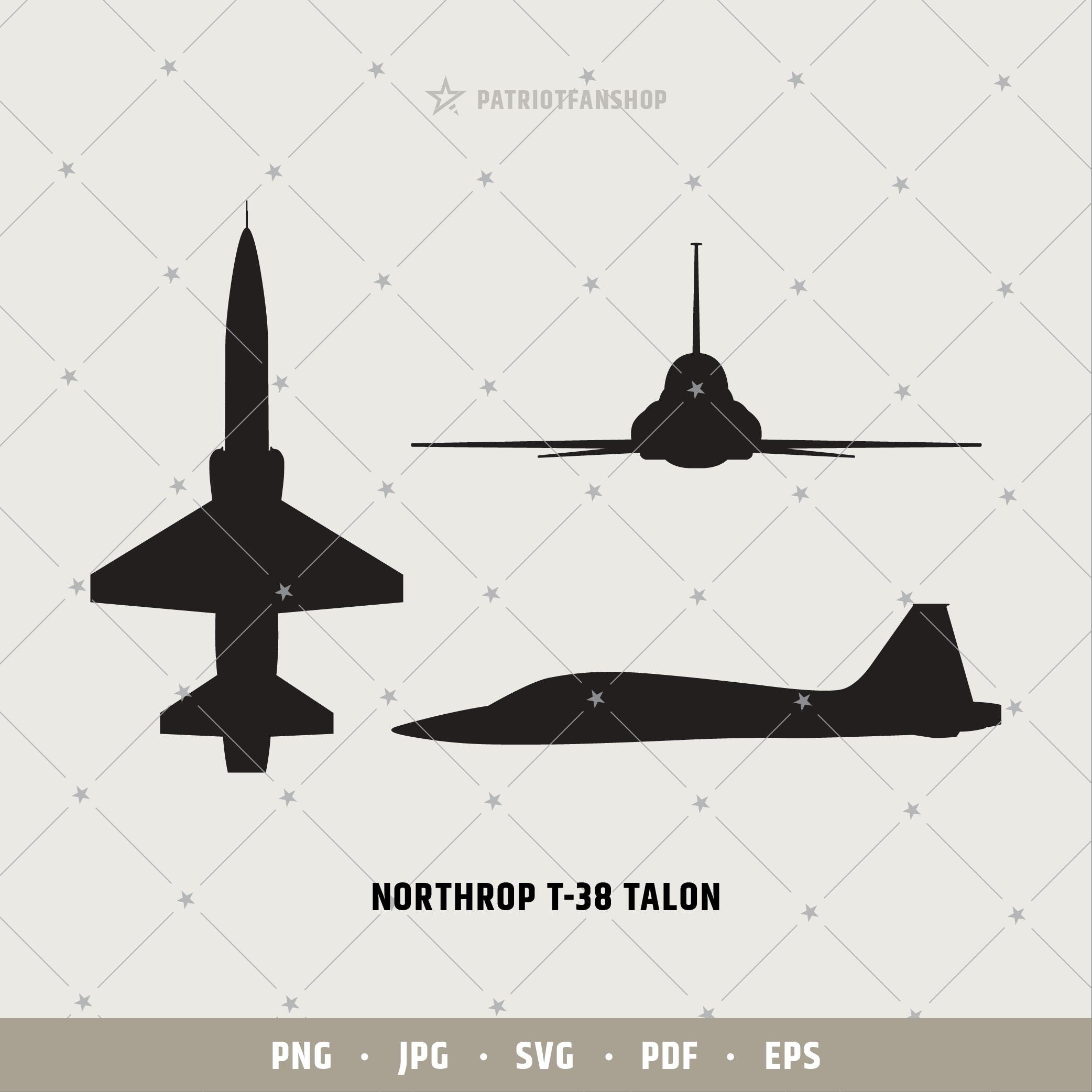 T38 T 38 Usaf Decal - Etsy