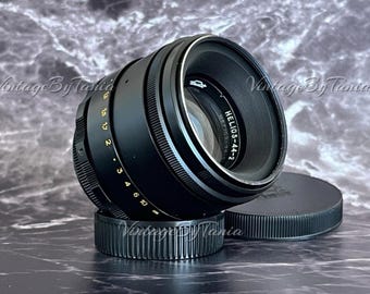 Helios 44-M 58 mm f/2 レンズ - ビンテージ SLR m42 マウント