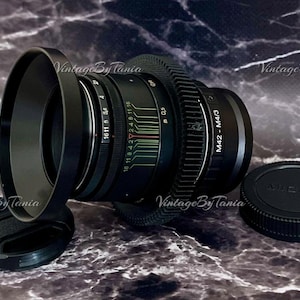 Helios-44-2 KMZ 58 mm F/2.0, Vintage-Objektiv mit Adapter M42 - micro 4/3