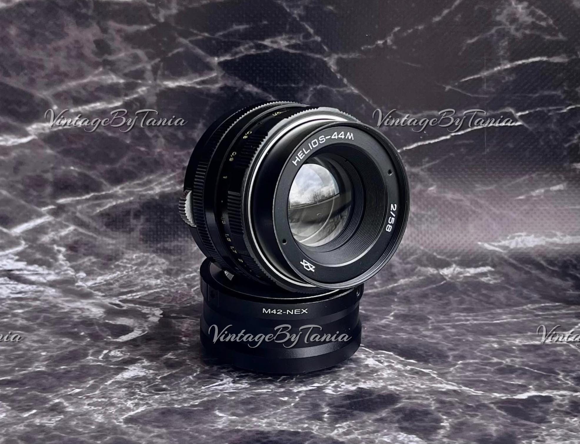 Helios-44m Anamorphic Lens: Vintage 58mm F/2, Sony E-mount Adapter