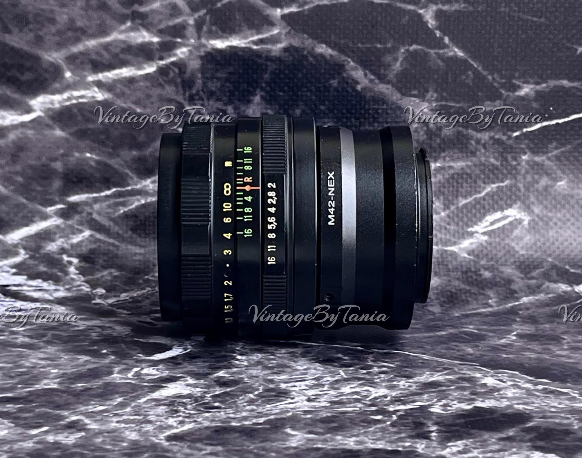 Helios-44m Anamorphic Lens: Vintage 58mm F/2, Sony E-mount Adapter