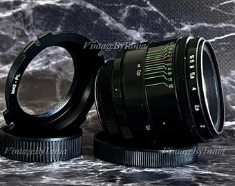 Helios-44-2 KMZ 58 mm f/2 con M42-PL, objetivo de retrato soviético con efecto bokeh, objetivo de cine vintage