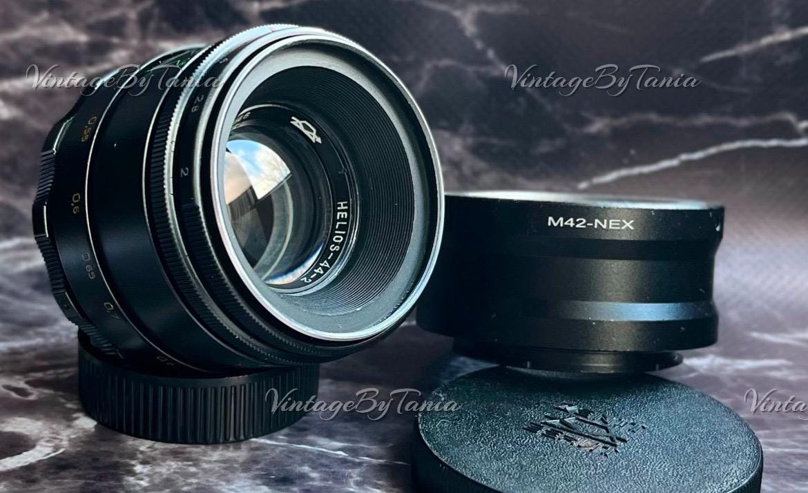 Helios-44-2 58mm F/2.0 ビンテージポートレートレンズ、渦巻きボケ