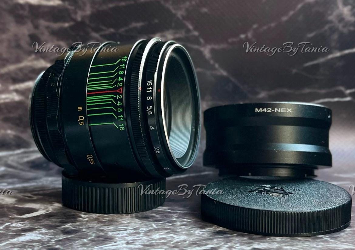 Helios-44-2 58mm F/2.0 ビンテージポートレートレンズ、渦巻きボケ