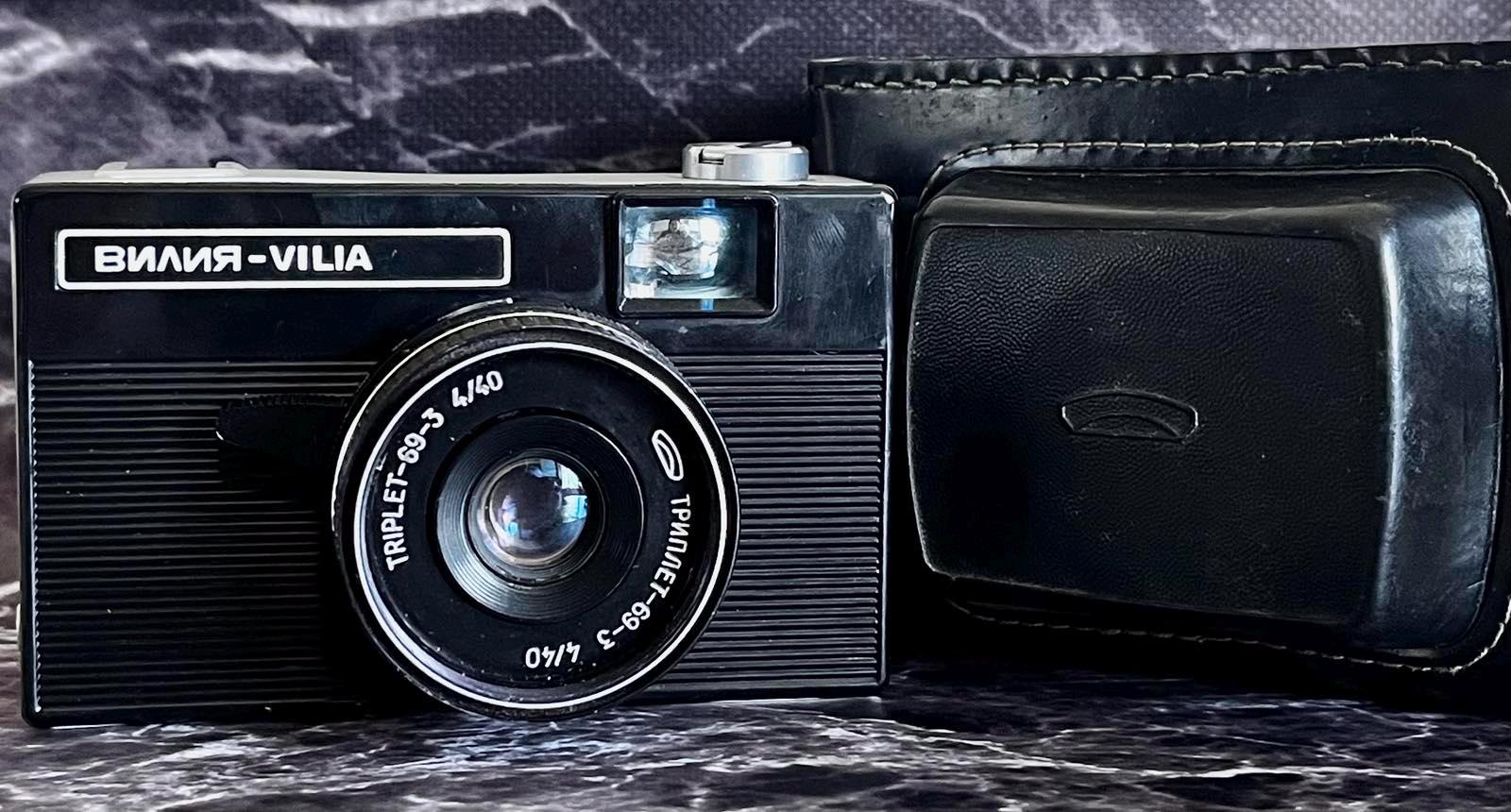 Vilia 35 mmフィルムカメラ（Triplet-69-3 40 mm f/4レンズ付き