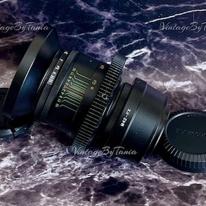 Helios-44-2 KMZ 58 mm F/2.0, Vintage Porträt-Objektiv mit M42-FX Adapter