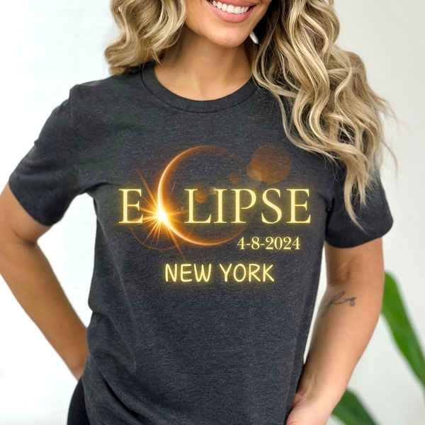 Custom City Total Solar Eclipse Twice In A Lifetime 2024 Shirt April 8 2024 USA Map Path of Totality Tee Spring America Eclipse Gift