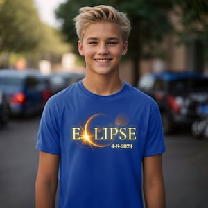 Total Solar Eclipse Twice In A Lifetime 2024 Shirt April 8 2024 USA Map Path of Totality Tee Spring America Eclipse Souvenir Gift image 3