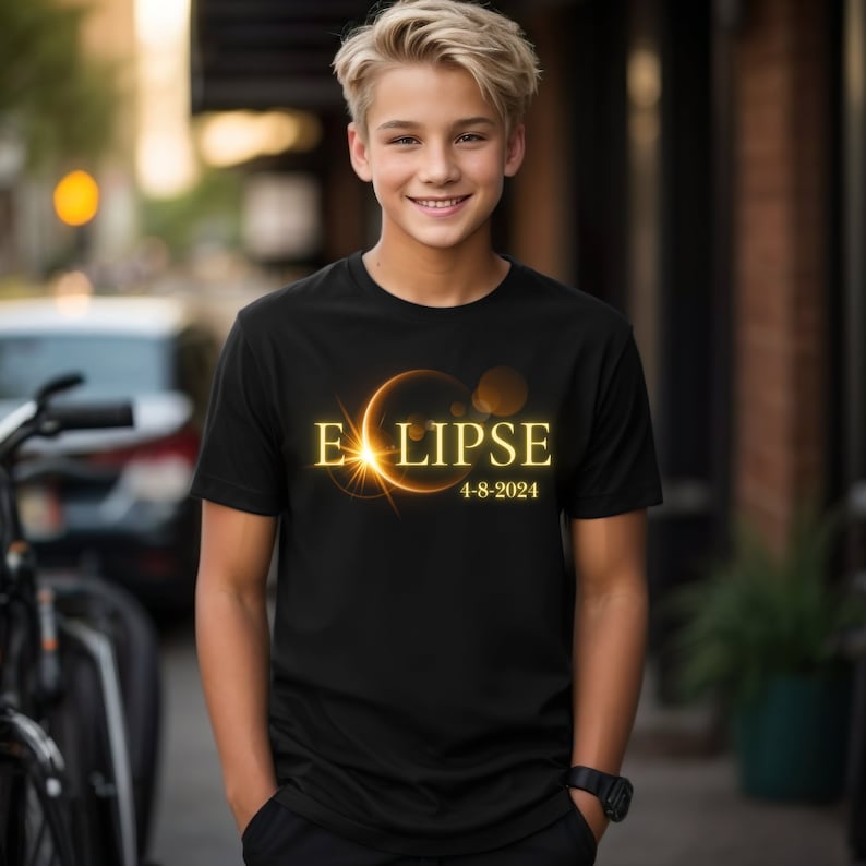Total Solar Eclipse Twice In A Lifetime 2024 Shirt April 8 2024 USA Map Path of Totality Tee Spring America Eclipse Souvenir Gift image 6