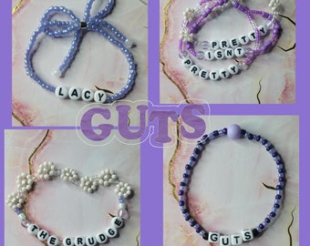 Bracelets de l'amitié Olivia Rodrigo - Guts collection (partie 1)