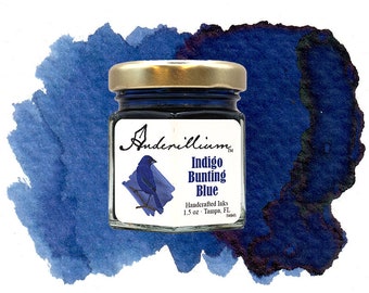 Encre Anderillium - Série Avain - Bleu Indigo Bunting