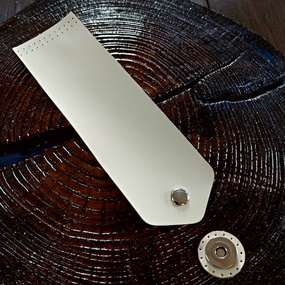 Dimensioni 11x2.6 Cm Fibbie A Scatto In Pelle Con Bottone A Pressione - Set Da 8, Per Borse, Portafogli, Fai Da Te Fibbie Per Borse