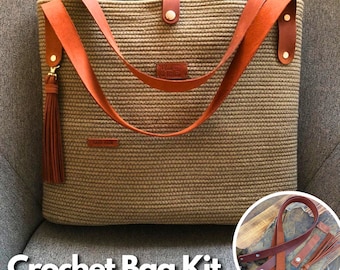 Kit de crochet creativo: set para principiantes en la confección de bolsos