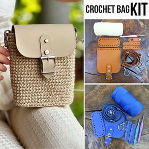 Complete Beginner Crochet Kit – All-in-One Set to Create Your First Crochet Bag