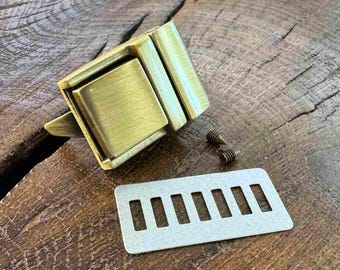 Metal Bag Clasp Lock: DIY Purse Hardware (2x3 cm)