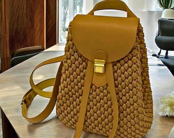 Crochet Backpack Pattern with Video Tutorial – Create Your Own Stylish Backpack