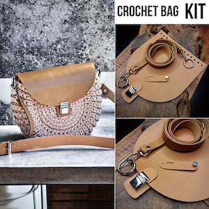 Crochet Kit, Crochet Bag, Diy Bag Crochet, Shoulder Bag Making, Crochet Bag Supply, Kit For Knitting, Handmade Bag Kit, Diy Bag Set