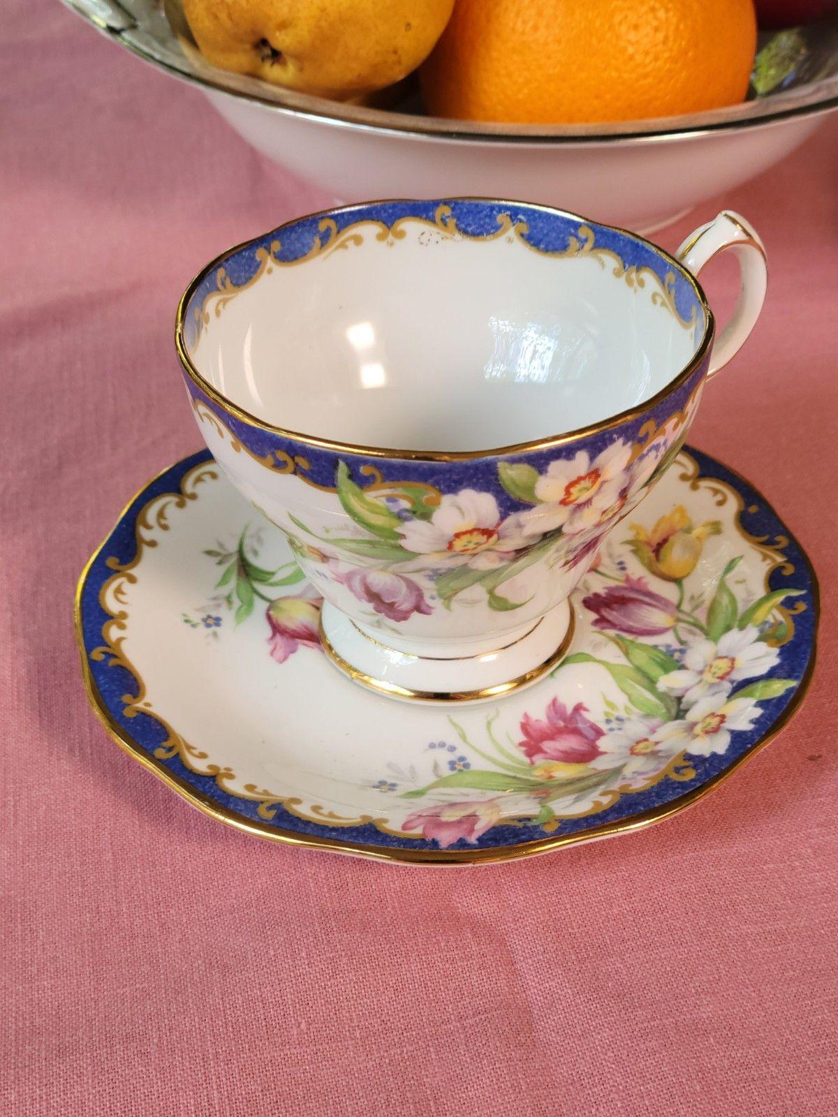 Queen Anne Blue China - Etsy