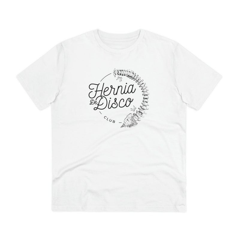 Camiseta Hernia de Disco Club, Regalo deportivo, regalo por lesión, humor como terapia, regalo super original imagen 4