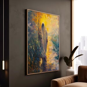 Moses-Wandbild, Strahlender Pfad, Göttliches Licht, Christliches Zuhause