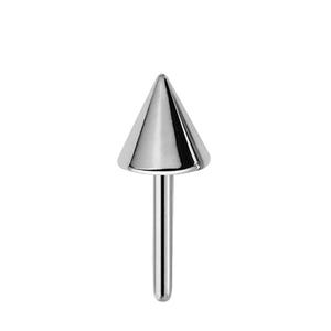 Titanium Spike Labret: Threadless Push-In Piercing (5pcs)
