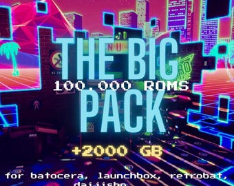 Ultimate Retro Game Frontend Pack | 120 Systems | +2000GB Digital Setup