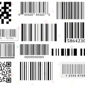 Barcode svg bundles, Customizable svg bundles, Svg barcode circuit, Plain barcode svg bundles, Barcode clipart, instant downloadable