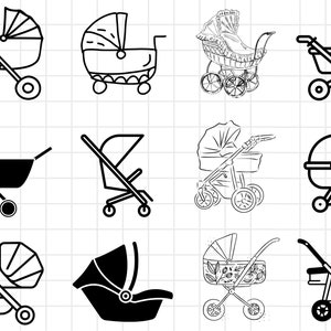 Kinderwagen zeichnen - Etsy.de