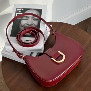 Sacs à bandoulière en cuir pour femme, sac à main en cuir élégant, sac à bandoulière au design minimaliste