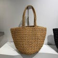 Raffia Shoulder Bag, Artificial Raffia Woven Tote Bags, Handmade Straw Bag, Raffia Crochet Handbag product logo
