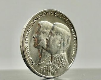 Rare Coin 1964 Greece 30 Drachmai Silver Coin – Royal Wedding of