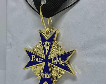 プロイセン黒鷲勲章サッシュバッジ（レプリカ、1701年） - Etsy 日本