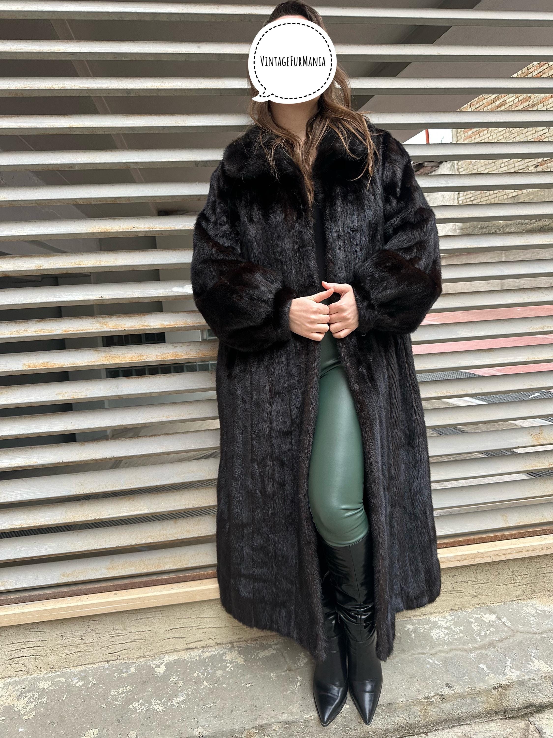 BLACK GLAMA ファーコート Blackglama Mink Coat - Etsy