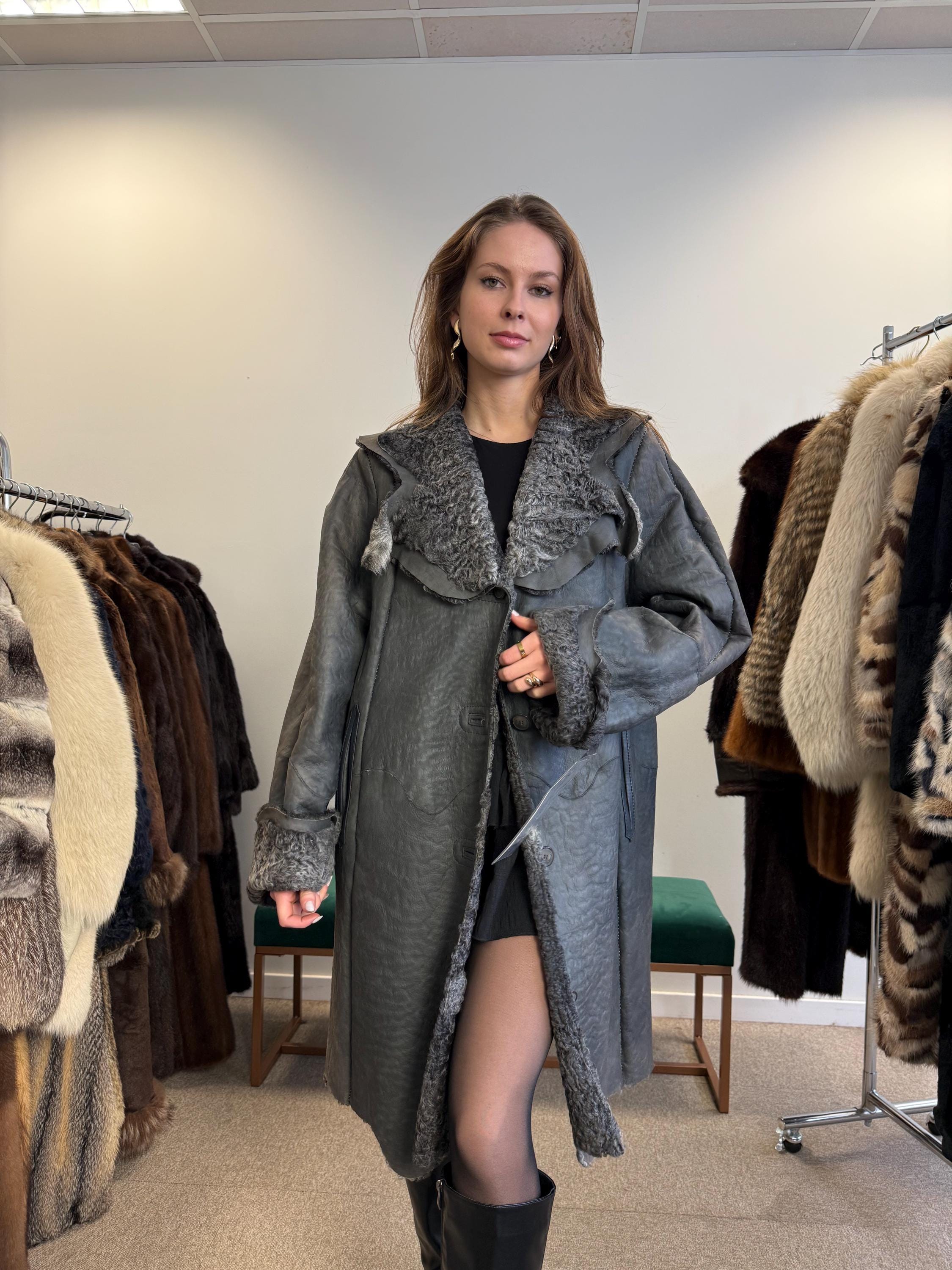 Astrakhan coat - Etsy 日本