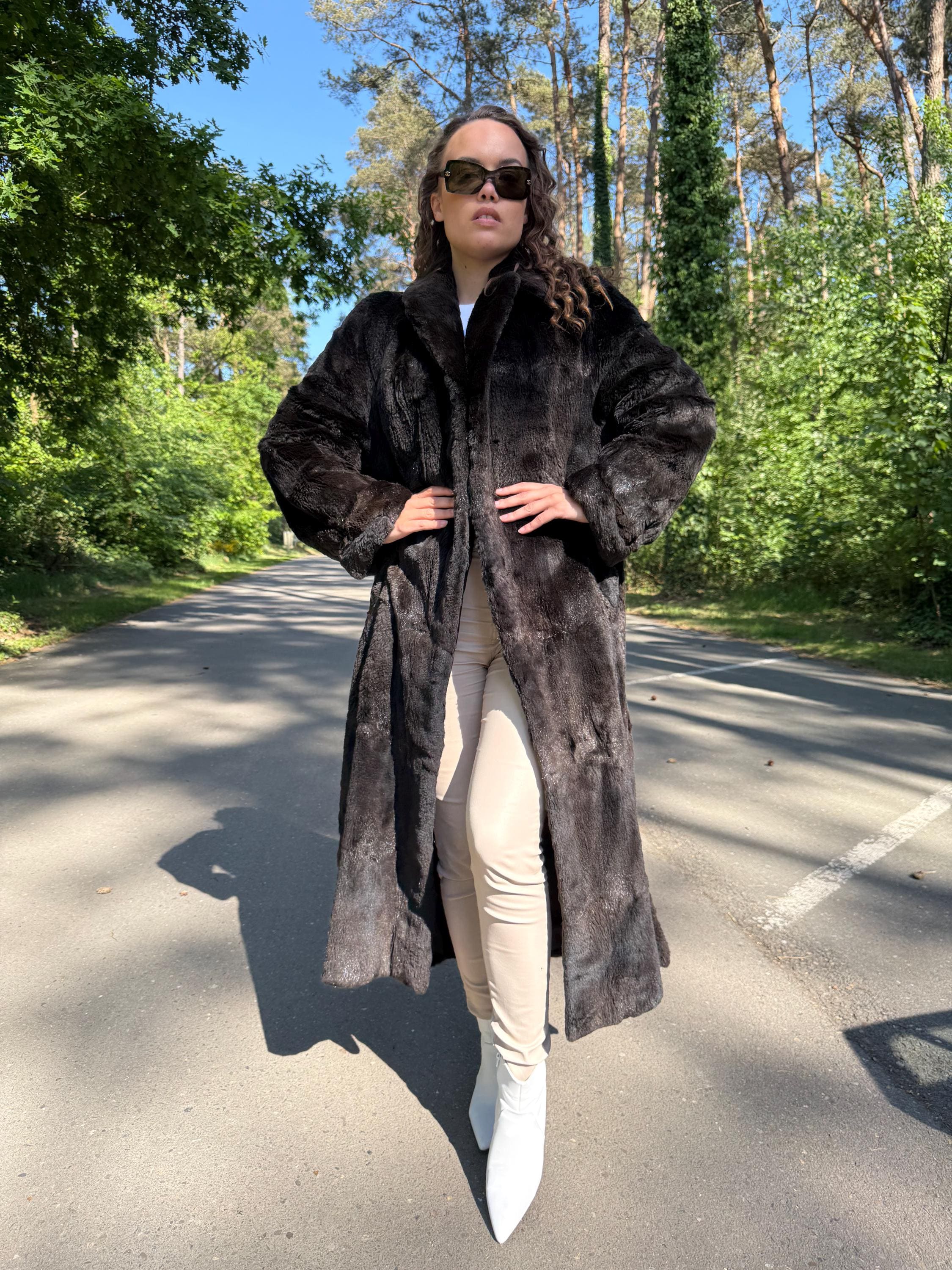 ジャケット・アウター Beaver melton over soutien collar coat BEAVER MELTON LOOSE SLEEVE JK / ビーバーメルトンルーズ