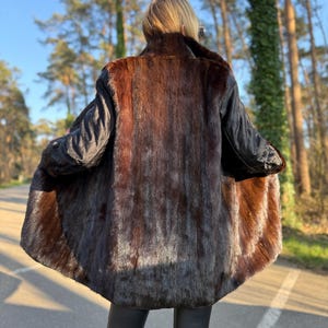 Double Sided Mink Fur Jacket, Medium Size, Rare Find and Excellent Condition Fur, Luxury and Warm Fur Jacket, Perfect for Winter Fur Fashion