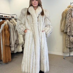 Eternallous SAGA FURS ラムレザーFOXファージャケット Saga Fox Fur Coat - Etsy
