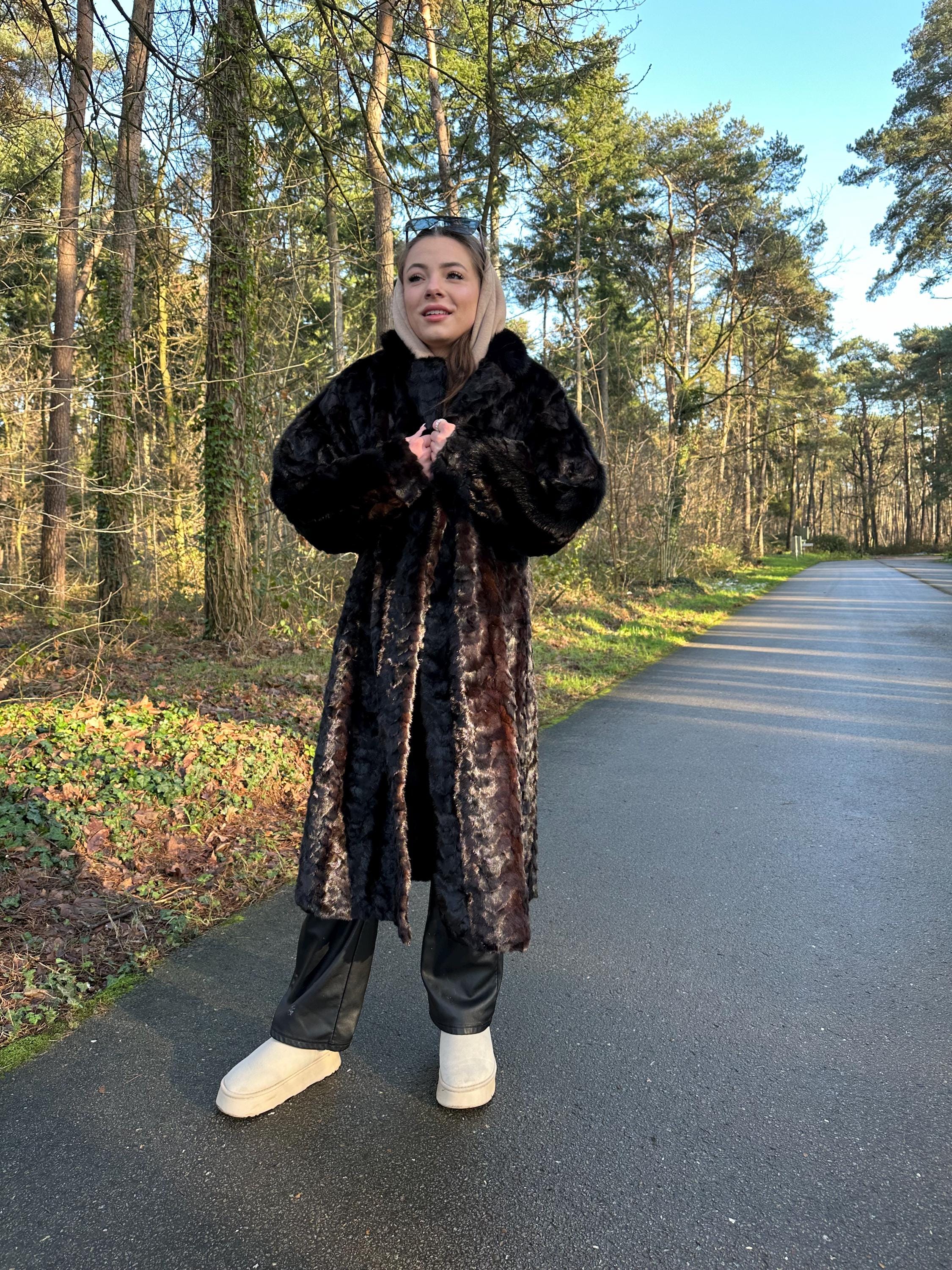 Saga Mink Coat - Etsy