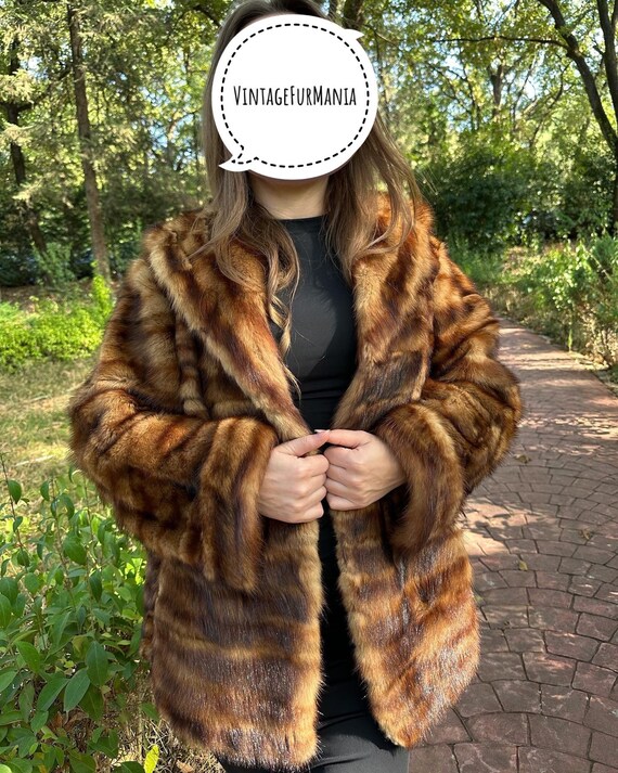 Manteau de fourrure vison sale