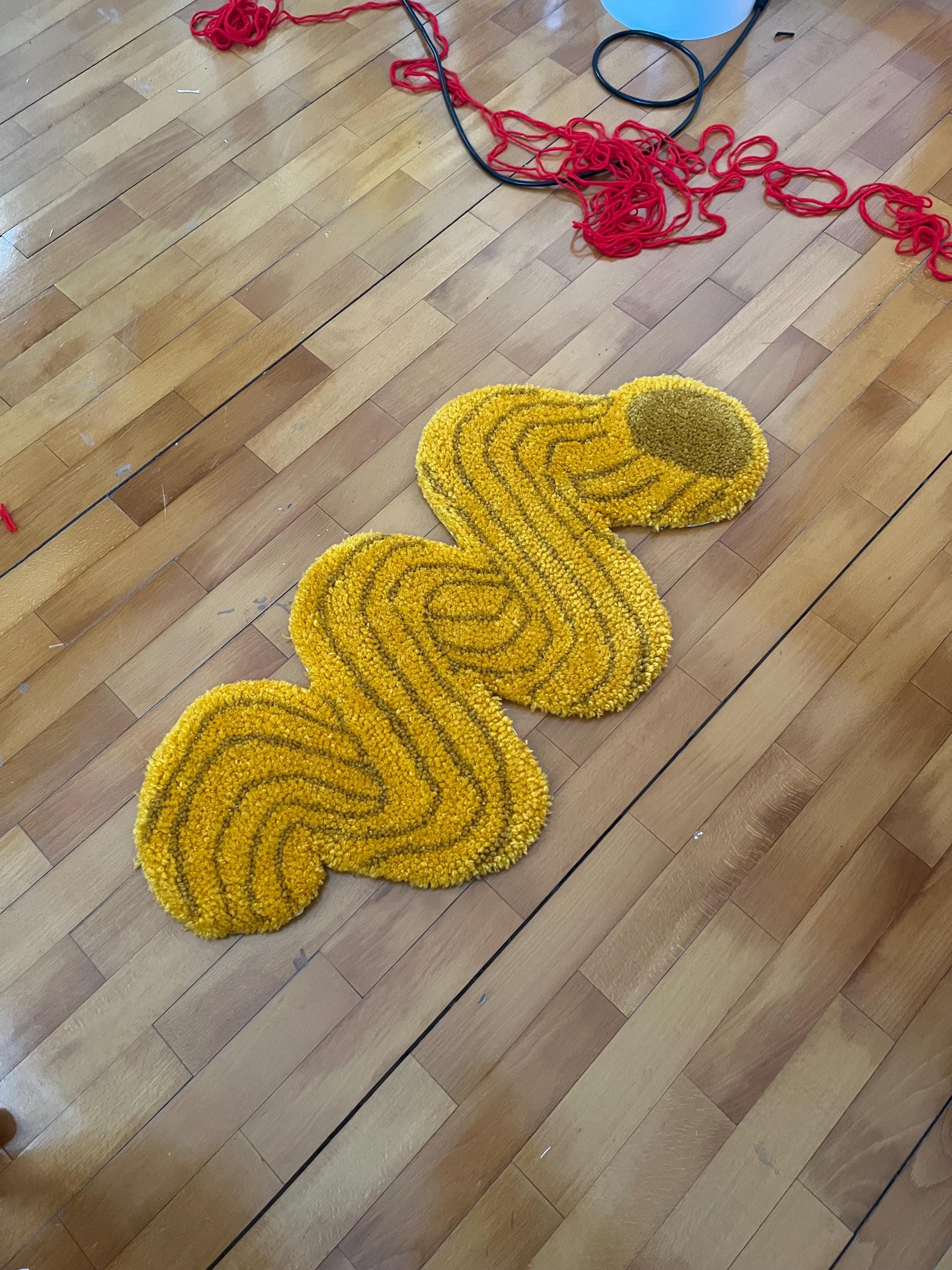 Pasta Rug Handmade Tufting Pasta Decorasyon Rug - Etsy