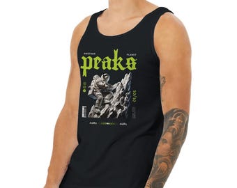 Organic Cotton Climbing Tank Top – Perfect Rock Climbing Gift for Mountain Lovers