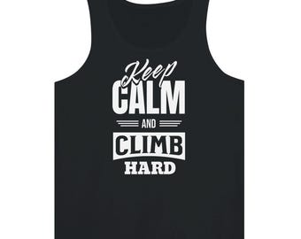 Mountain Lover’s Climbing Tank Top – Perfect Bouldering Present and Rock Climbing Gift