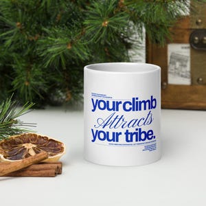 Caneca de café exclusiva Climber - presentes perfeitos para escaladores e praticantes de boulder