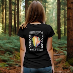 Boulder Climbing Enthusiast T-Shirt – Ultimate Climbing Present for Him
