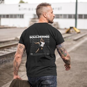 Climbing T-Shirt Organic Cotton – Perfect Rock Climbing Gift for Mountain Lovers